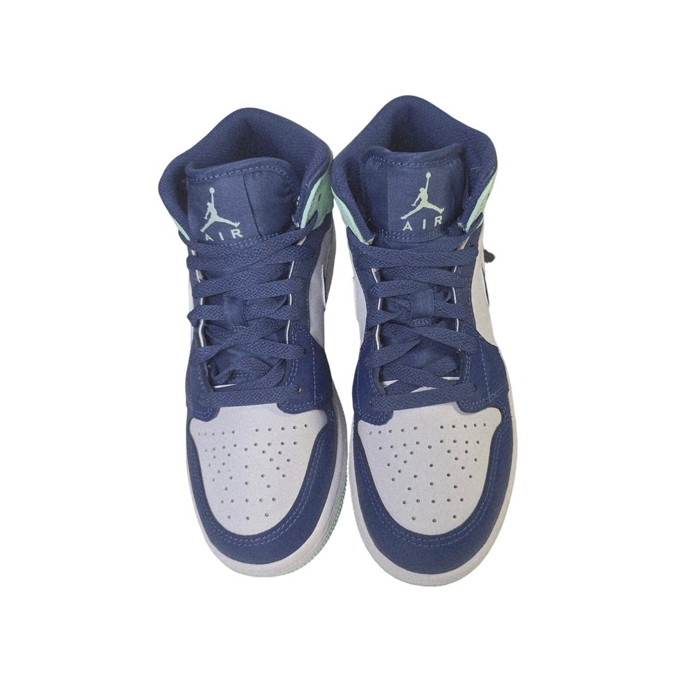 Nike Air Jordan 1 Mid Youth 5 Womens 6.5 Mystic Navy